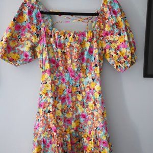 Lush Floral Summer Dress